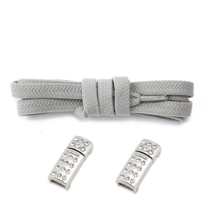 The No-Tie Rhinestone magnetic shoelaces - The No-Tie shoelaces